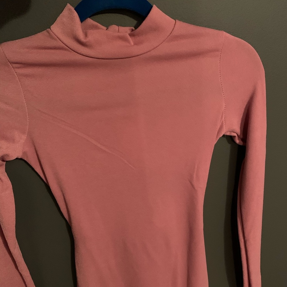 Boohoo Pink Bodycon Dress